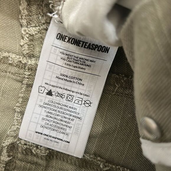 One Teaspoon Green Relaxed Pants(Size 24) - Picture 9 of 10